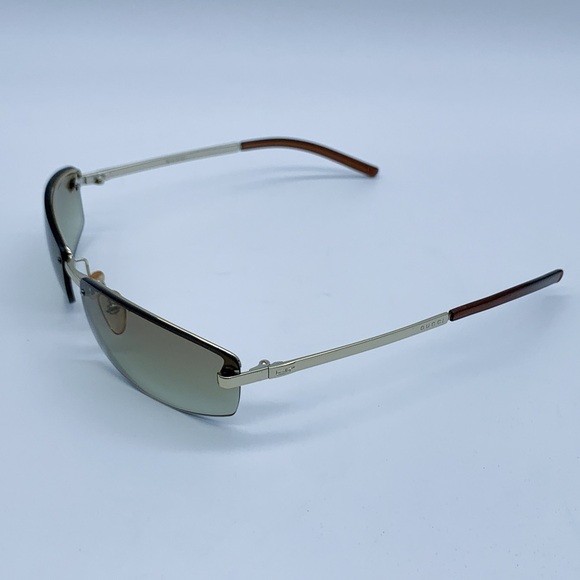 Gucci Rimless Rectangular Sunglasses - Picture 3 of 10